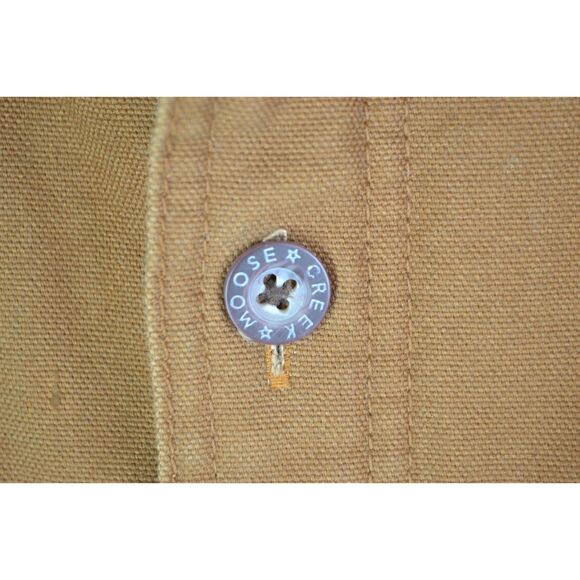 Moose Creek Men's Large Brown Canvas Sherpa Jacket - Picture 12 of 14